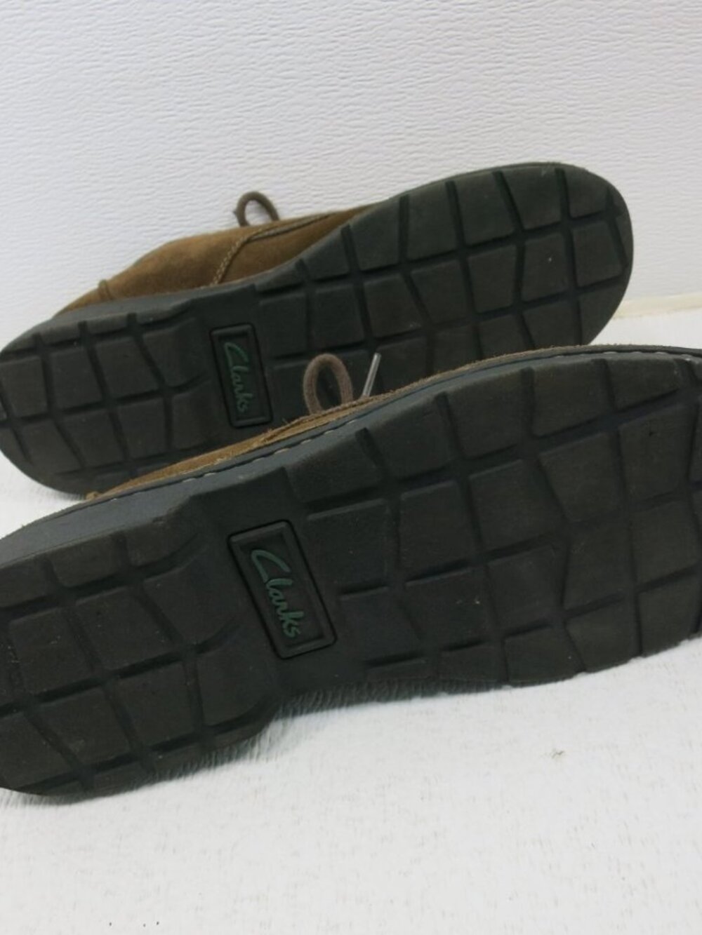 Clarks Suede Leather Casual Dress Comfort Oxfords Men's Footwear Shoes Sz 12 - Picture 6 of 7